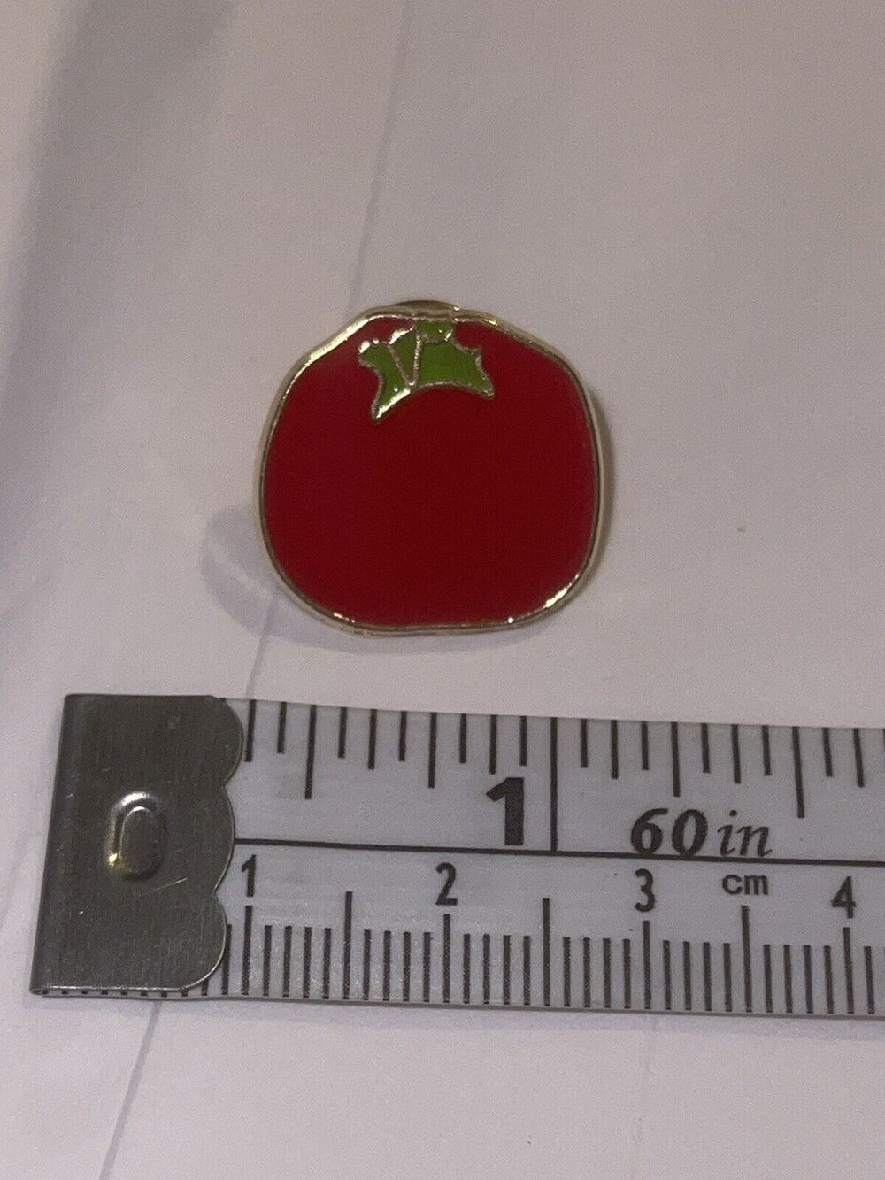 Tomato Pin Brooch